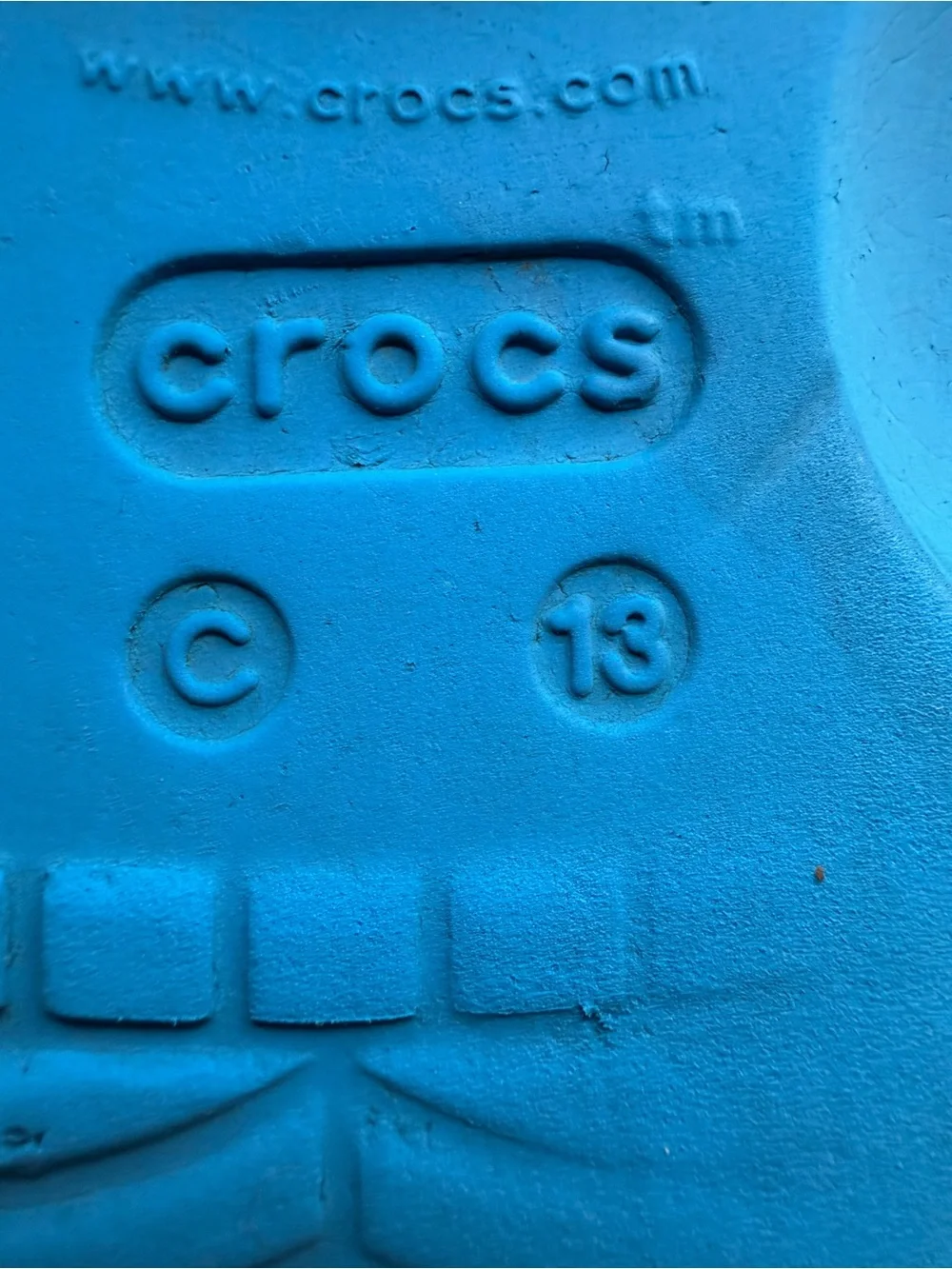 Crocs Unisex-Child Baya Clogs Ocean Blue Size 13C